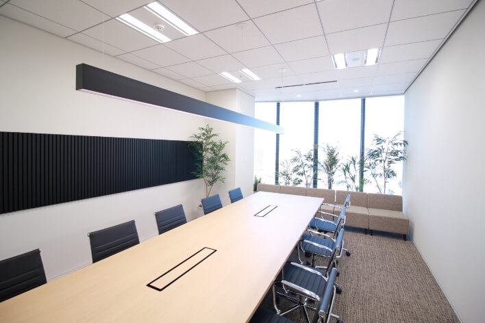 SOHOプラザのバーチャルオフィスの会議室